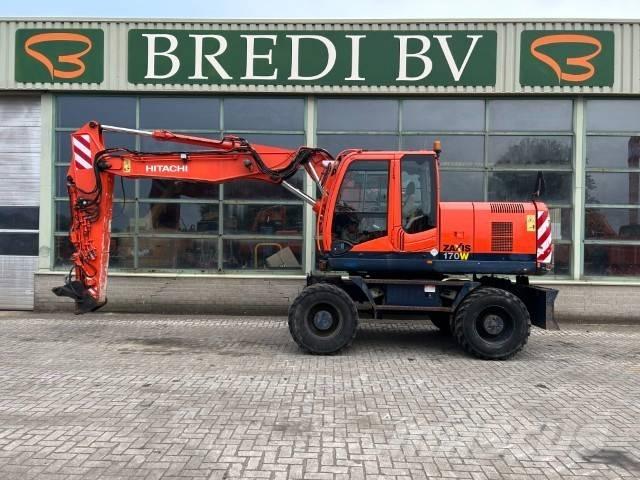 Hitachi ZX 170 W-3 Kolová rýpadla
