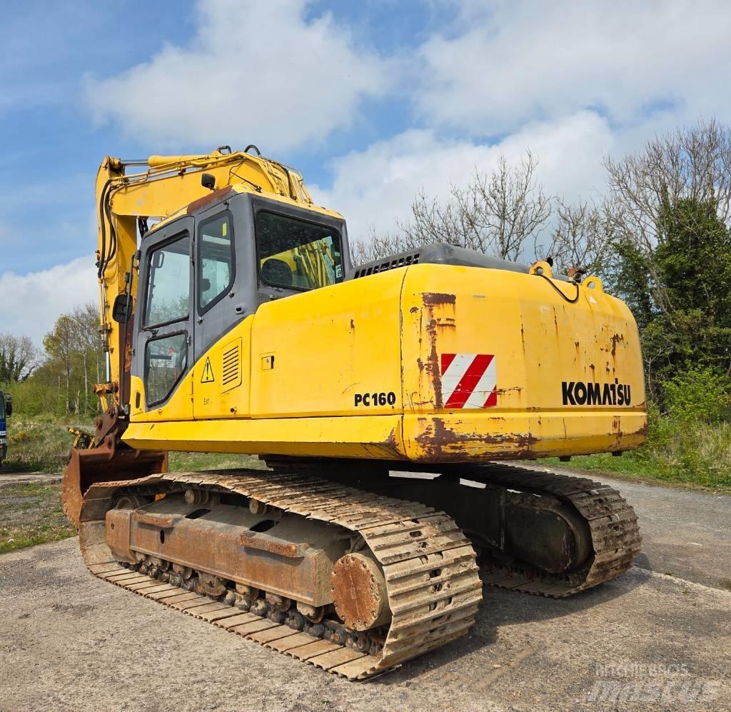 Komatsu PC 160 LC-7 Pásová rýpadla
