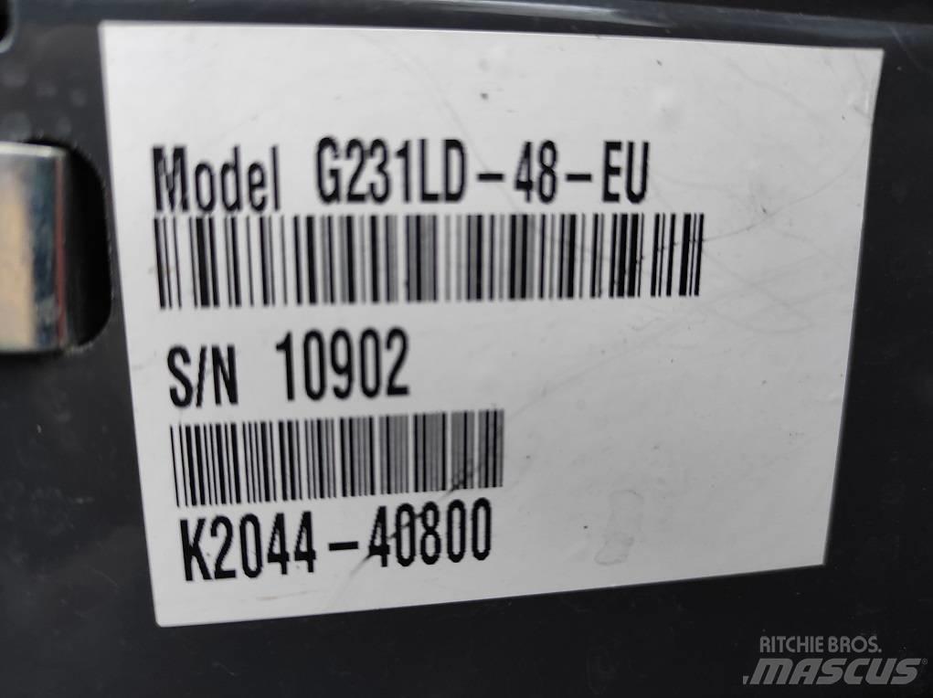 Kubota G231 LD Samojízdné sekačky