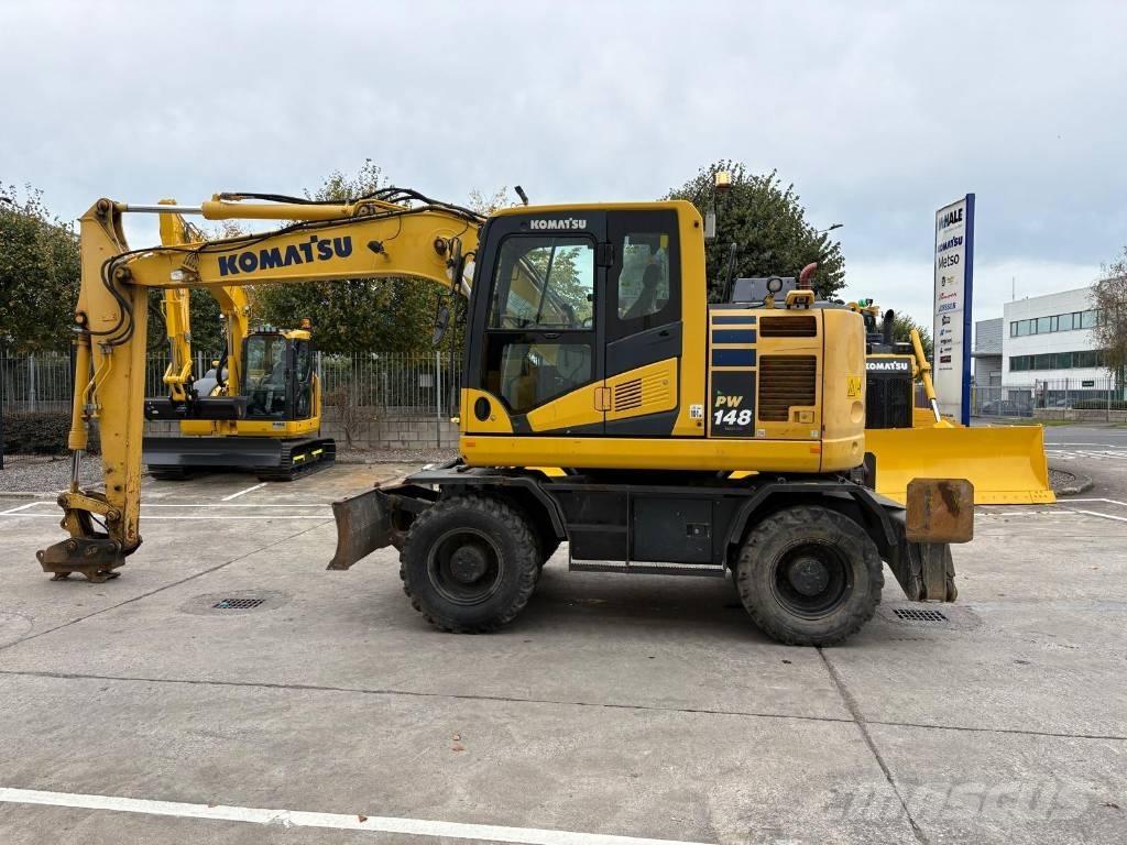 Komatsu PW148-11 Kolová rýpadla