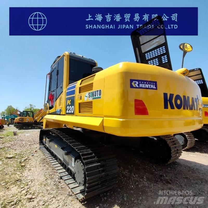 Komatsu PC 220 Pásová rýpadla
