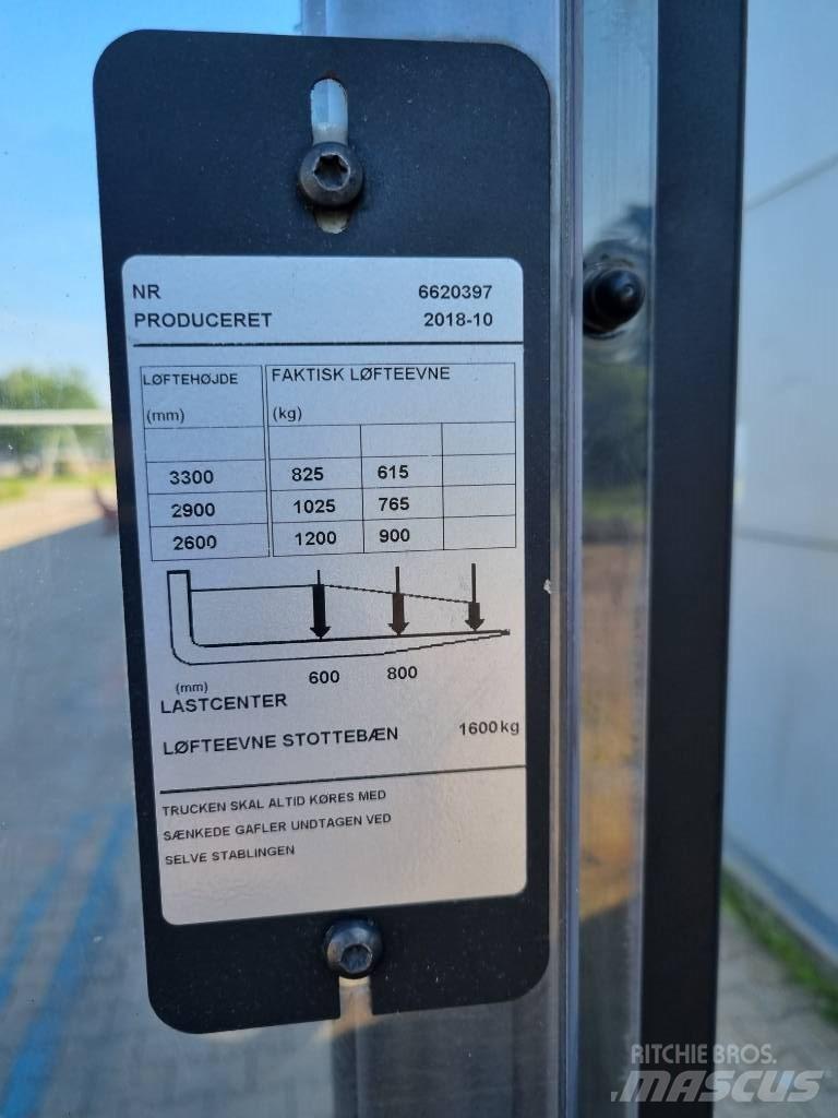 Toyota SWE 120 L Ručně vedené vysokozdvižné vozíky