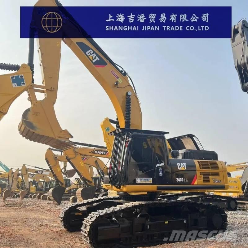 CAT 340 D Pásová rýpadla