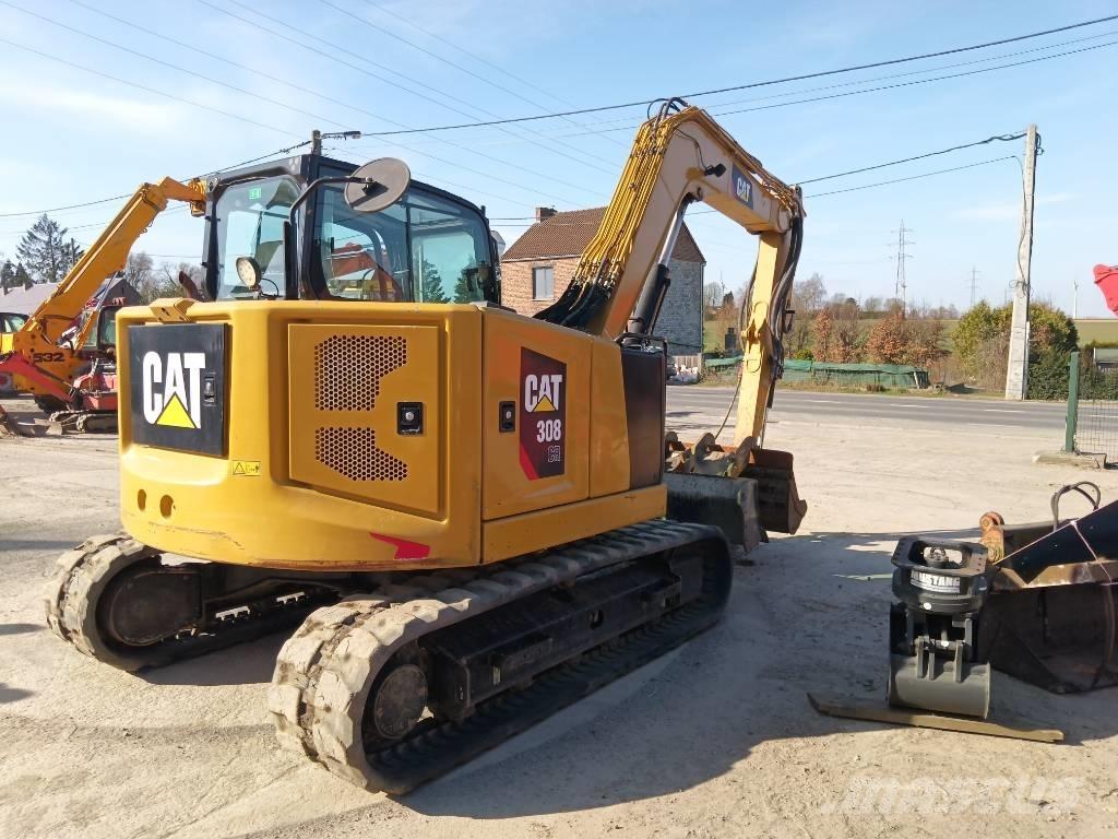 CAT 308 C CR Midi rýpadla 7t - 12t