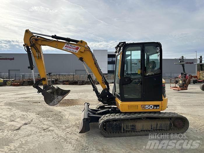JCB 50Z-2 Pásová rýpadla