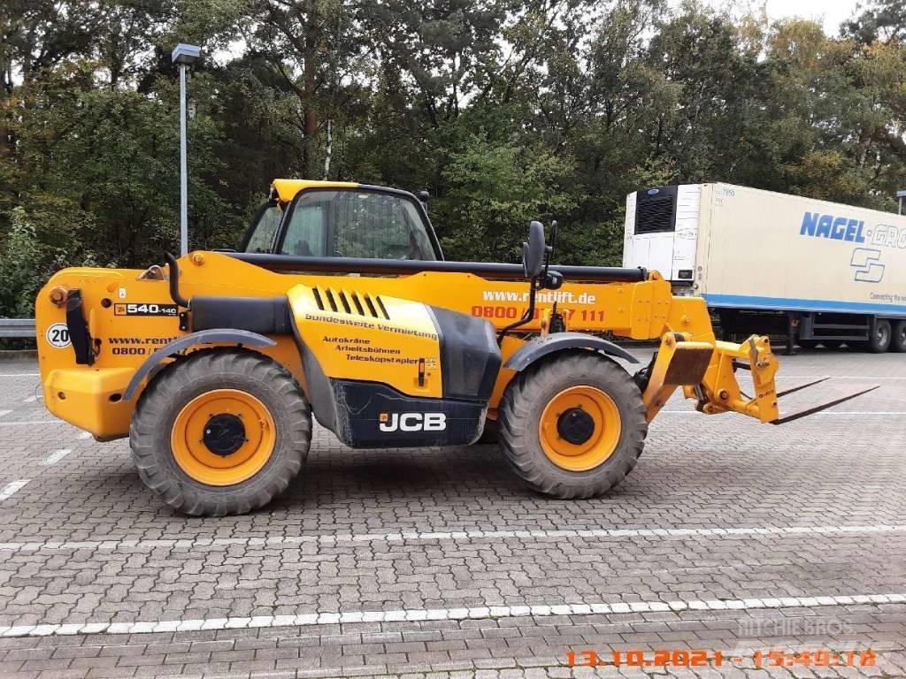 JCB 540-140 Teleskopické manipulátory