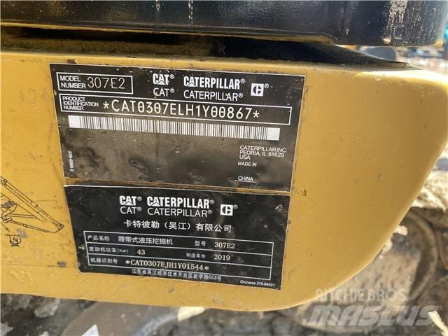 CAT 307E2 Pásová rýpadla