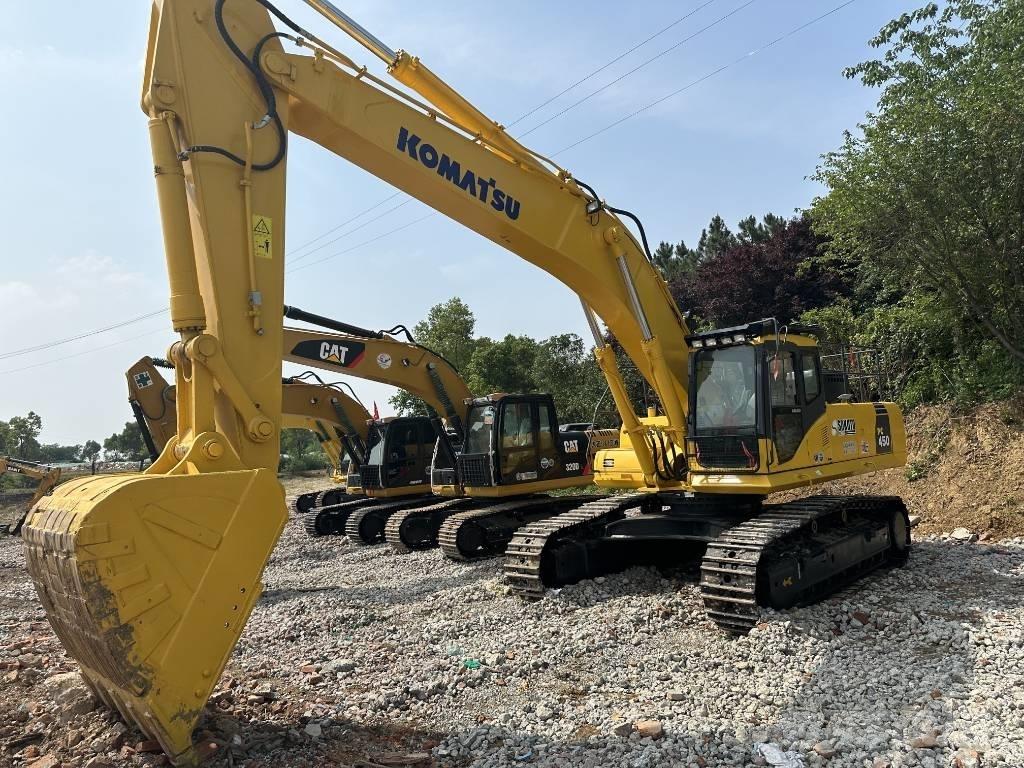 Komatsu PC 450-7 Pásová rýpadla