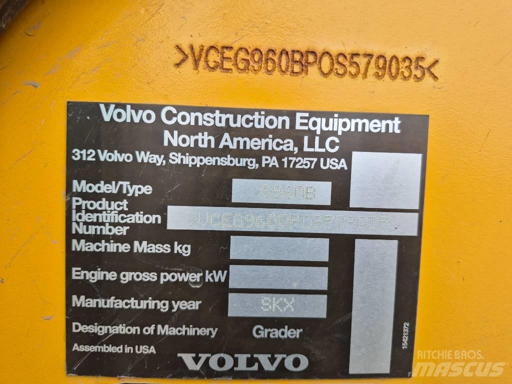 Volvo G 960B Grejdry