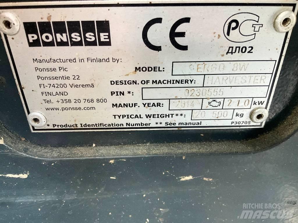 Ponsse Ergo 8W Harvestory