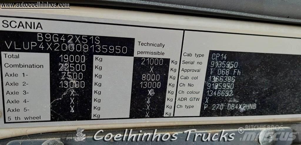 Scania P270 Nákladní vozidlo bez nástavby