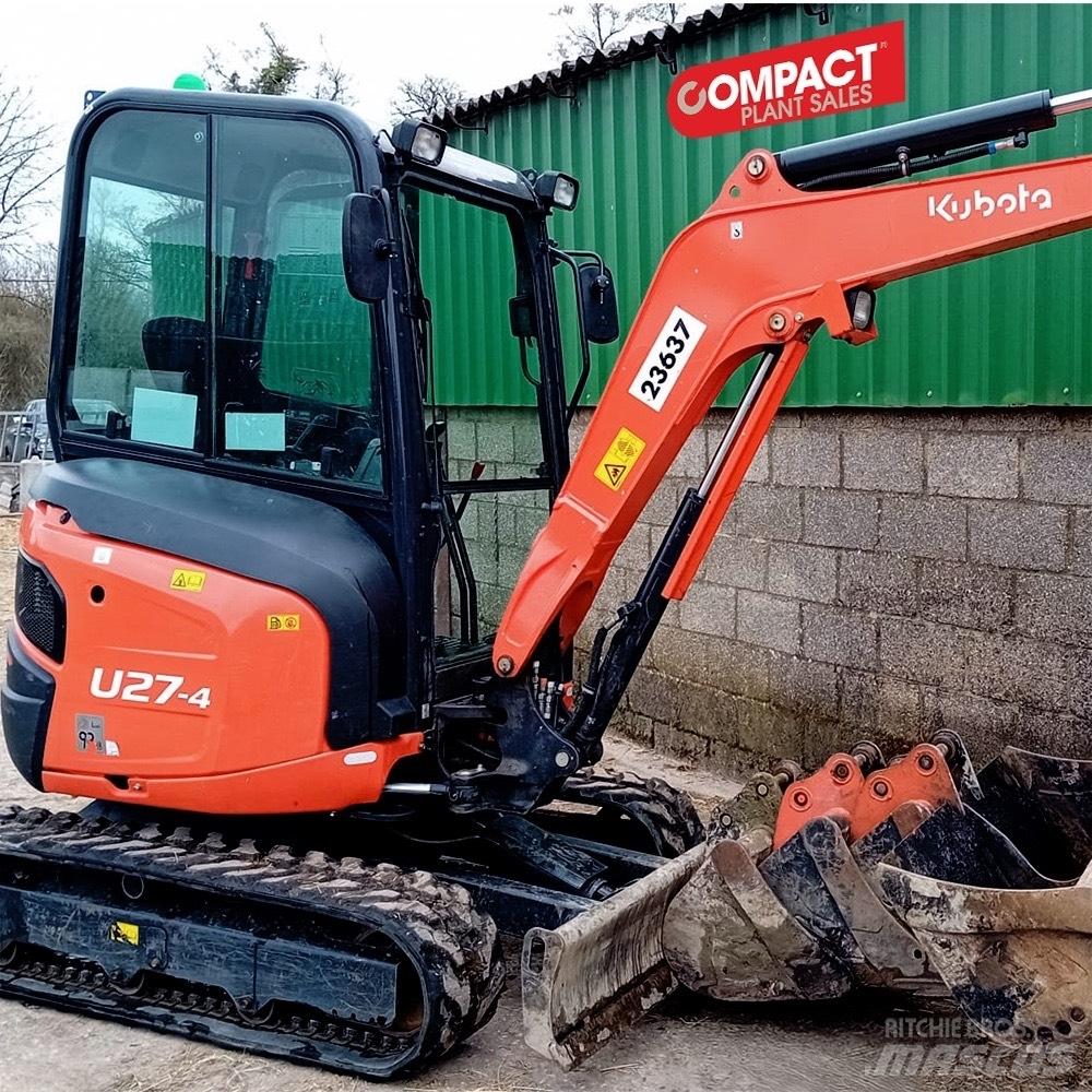 Kubota U 27-4 Mini rýpadla < 7t