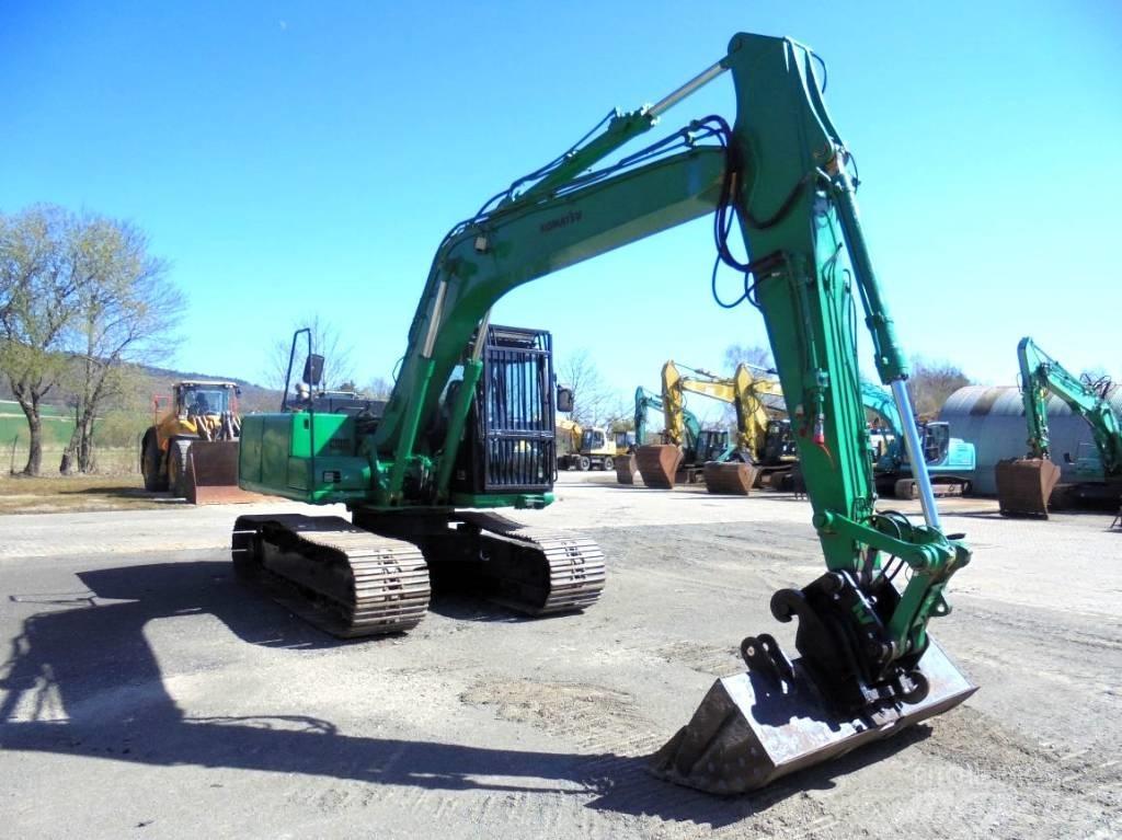 Komatsu PC 160-6K Pásová rýpadla