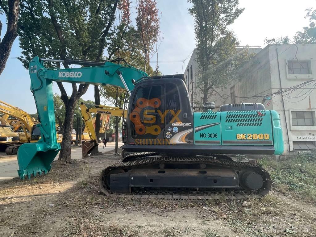 Kobelco SK 200 Pásová rýpadla