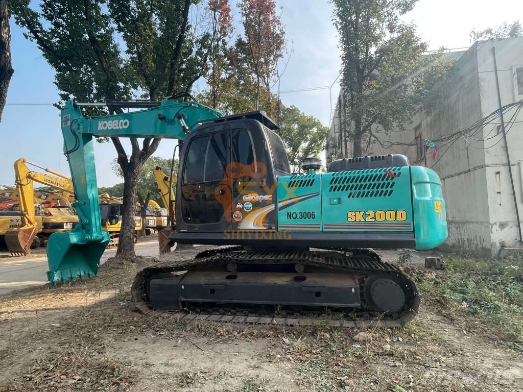 Kobelco SK 200 Pásová rýpadla