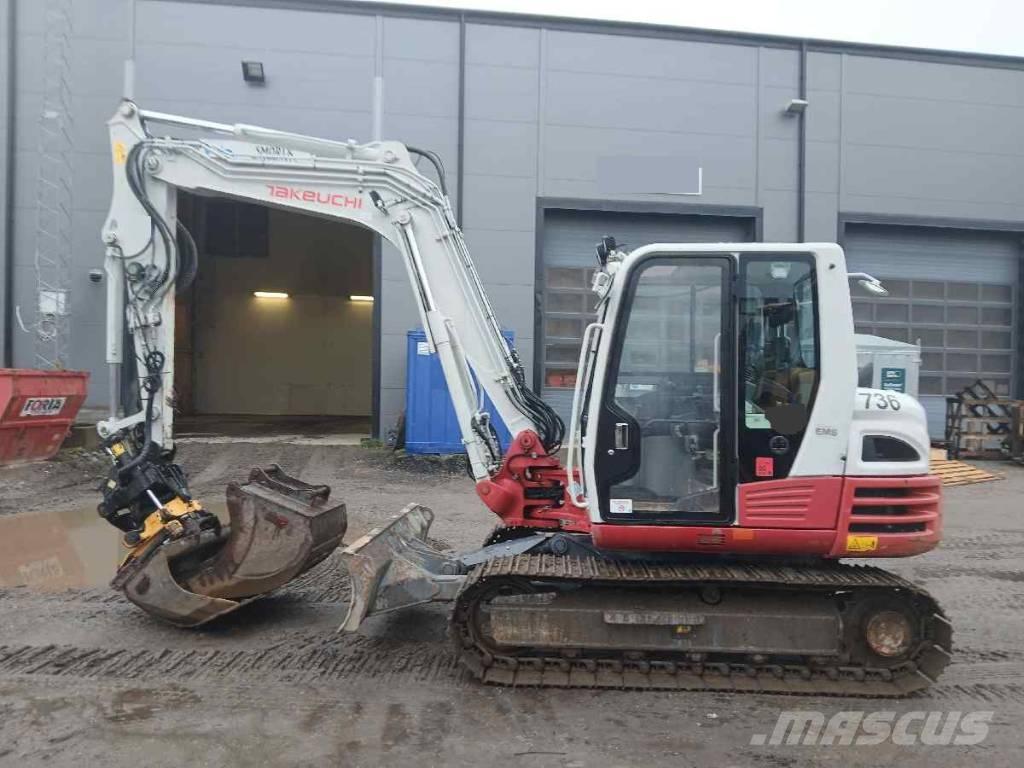 Takeuchi TB 290 Midi rýpadla 7t - 12t