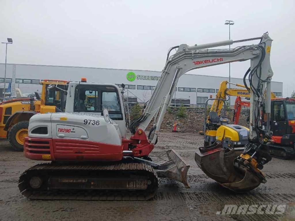 Takeuchi TB 290 Midi rýpadla 7t - 12t