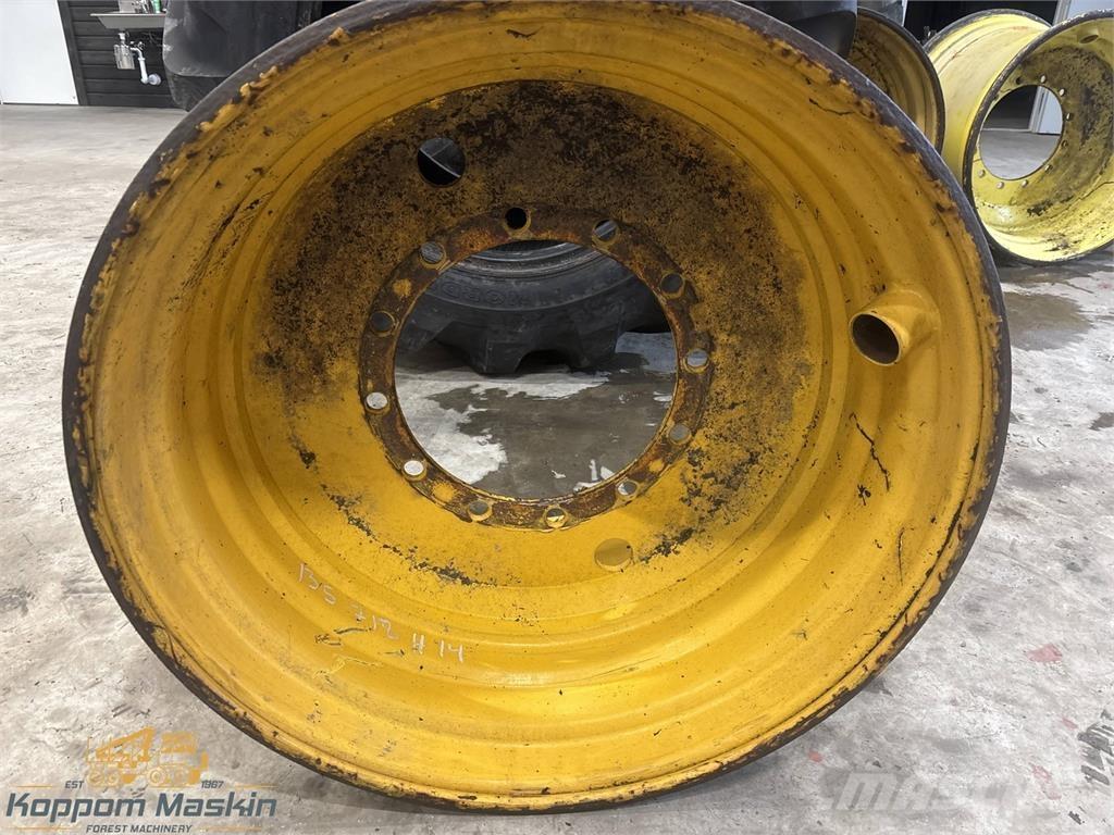 Rottne H14 24x34 Pneumatiky, kola a ráfky