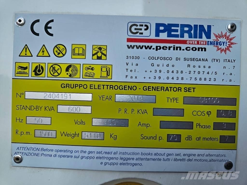  PERIN GEPI 600E Naftové generátory