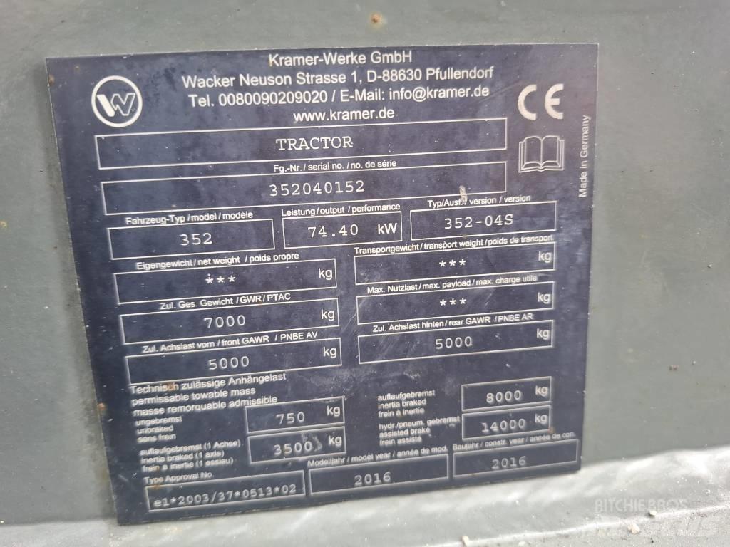 Kramer 8115 Kolové nakladače