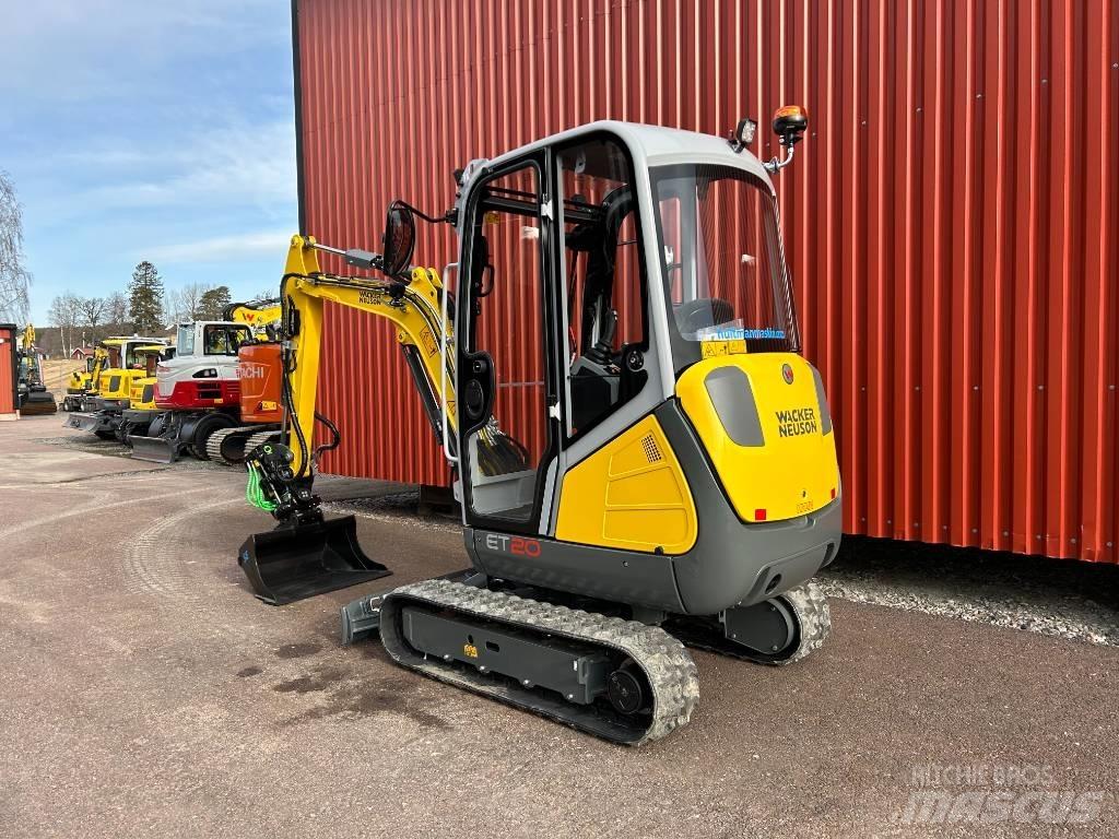 Wacker Neuson ET20 Mini rýpadla < 7t