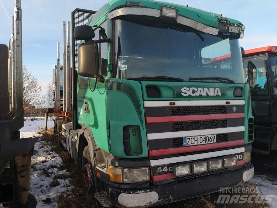 Scania 144 G Autojeřáby, hydraulické ruky