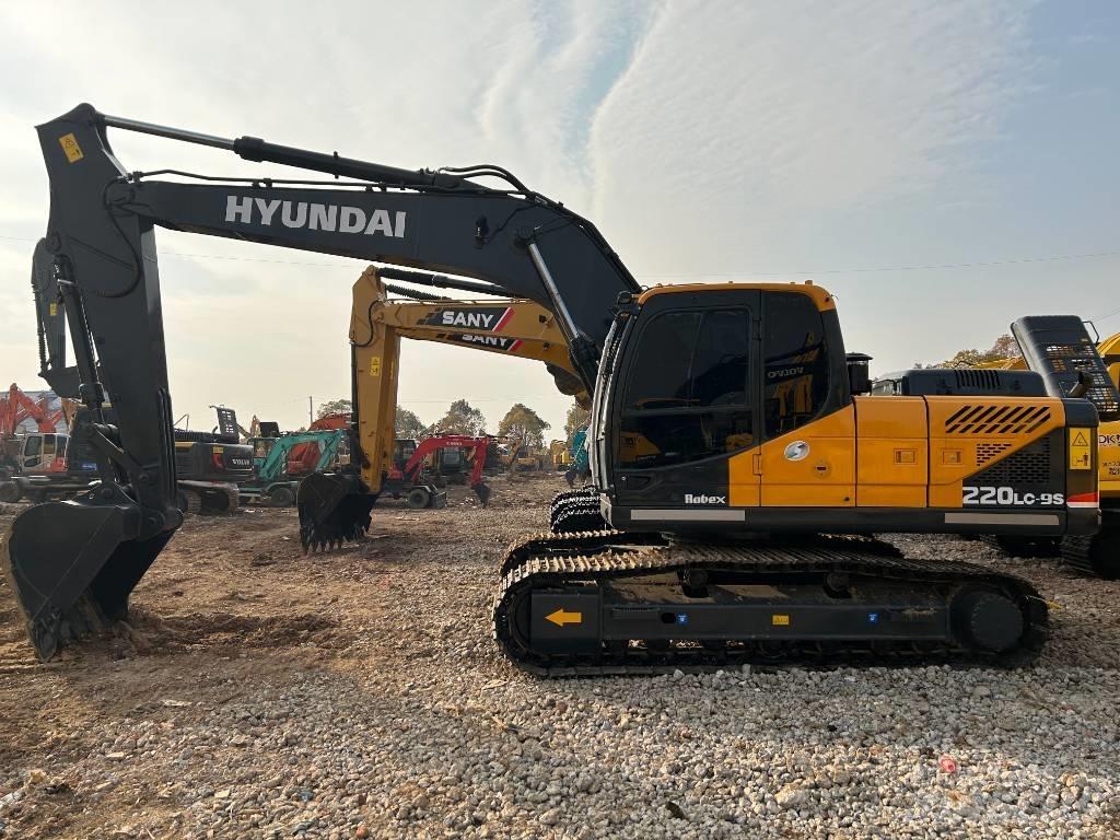 Hyundai R220LC-9S Pásová rýpadla
