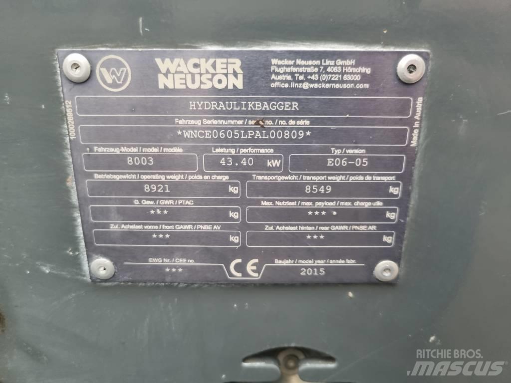 Wacker Neuson 8003 Midi rýpadla 7t - 12t
