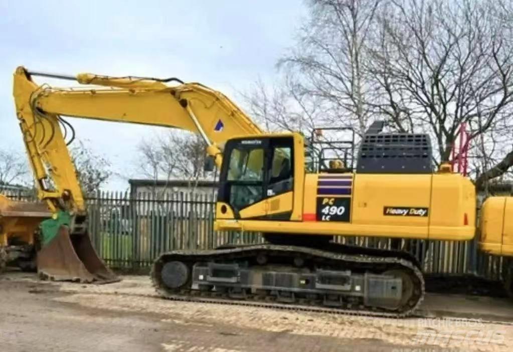 Komatsu PC 490 LC Pásová rýpadla