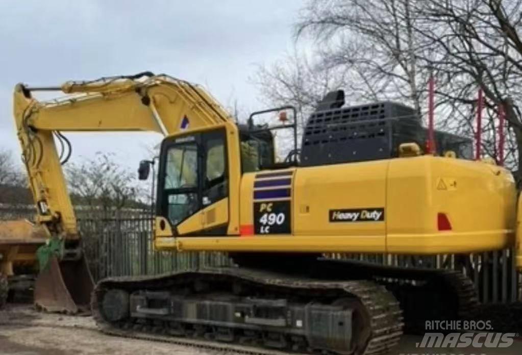 Komatsu PC 490 LC Pásová rýpadla