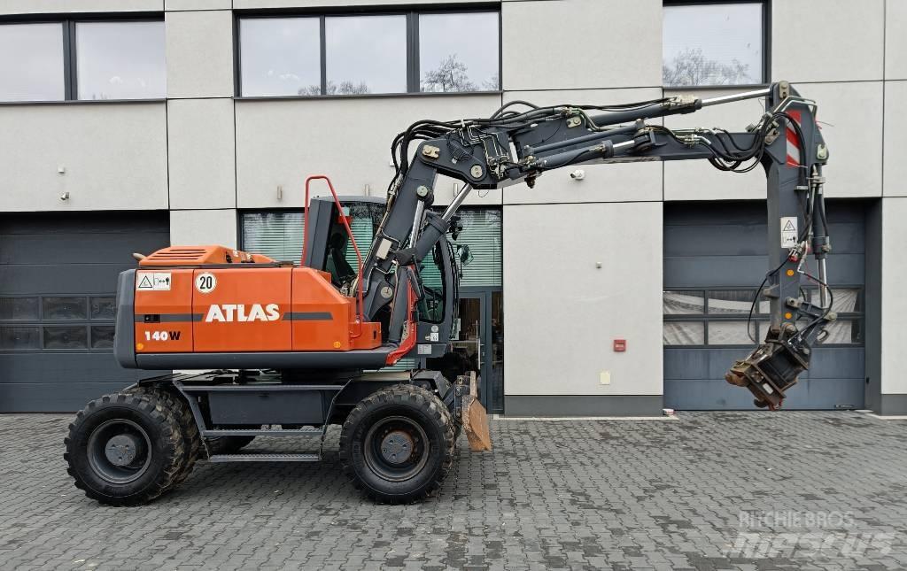 Atlas 140 W Kolová rýpadla