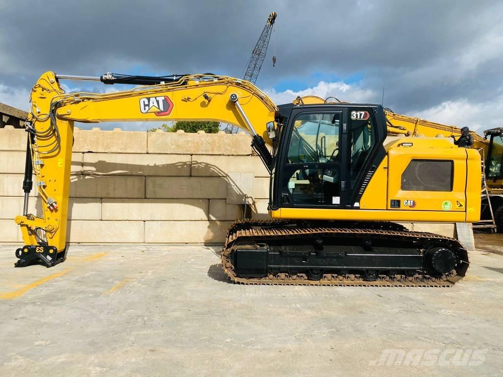 CAT 317 Pásová rýpadla