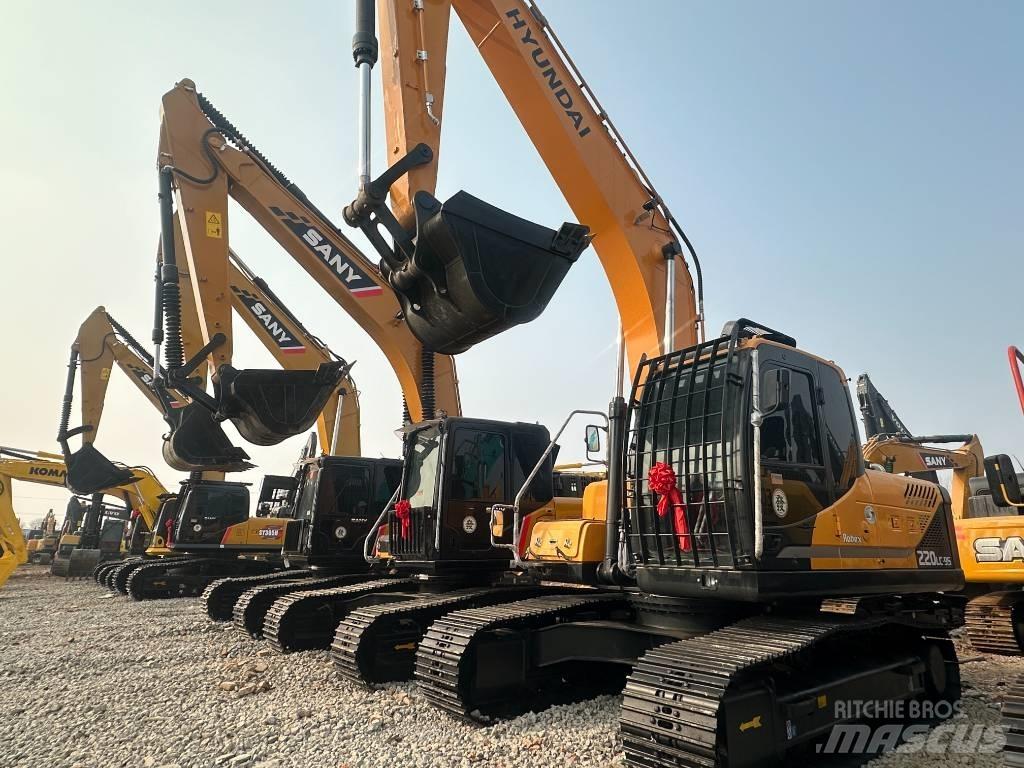 Hyundai R220LC-9S Pásová rýpadla