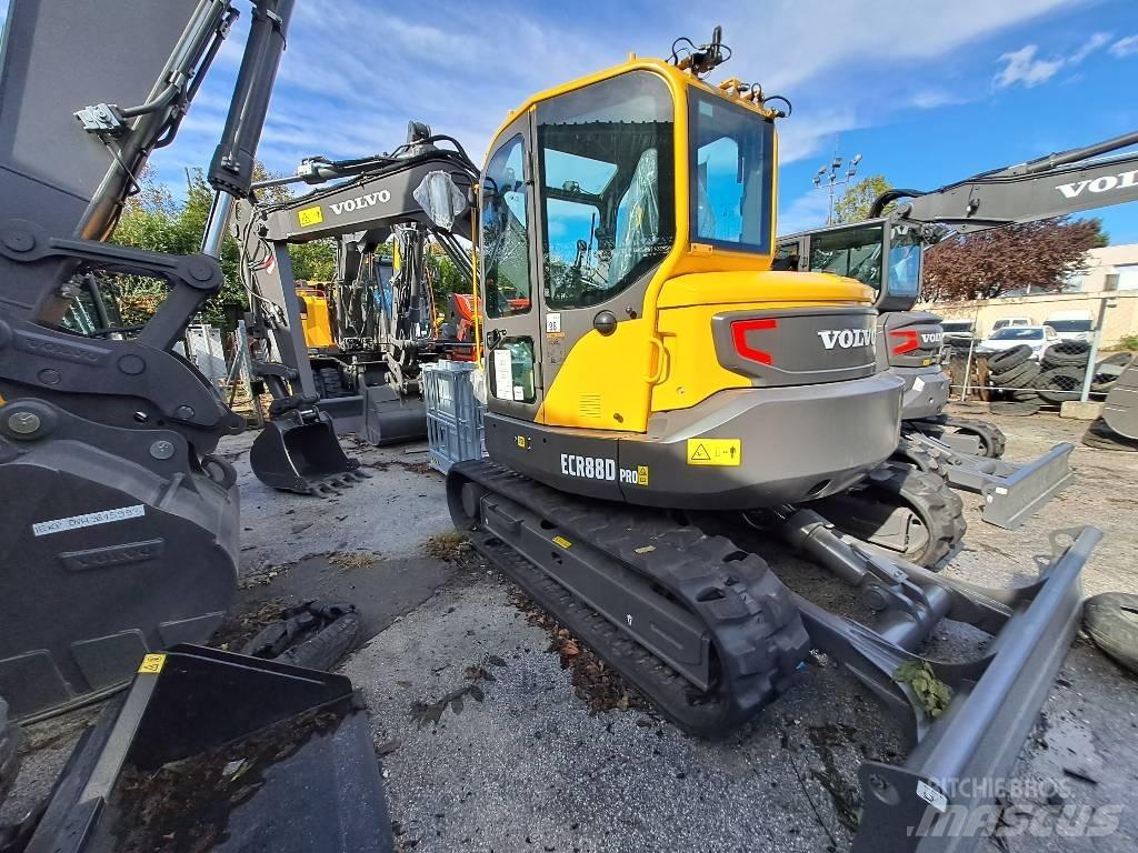 Volvo ECR88D Mini rýpadla < 7t