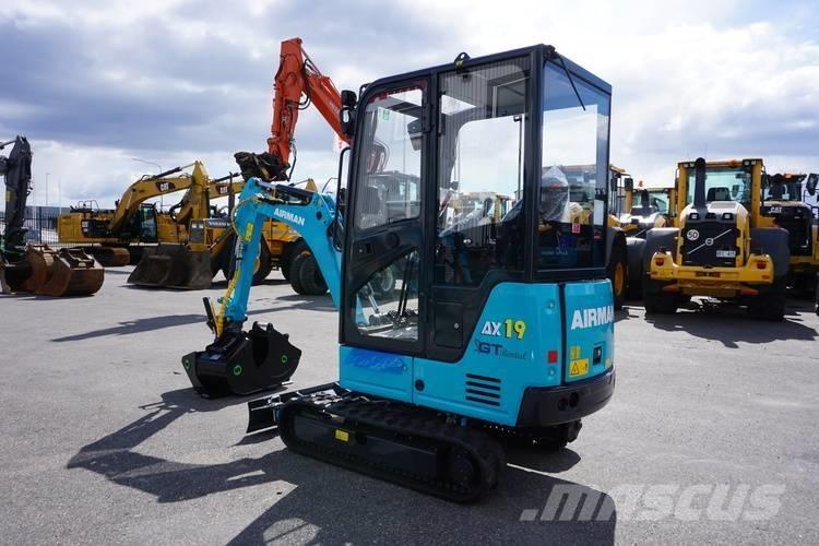 Airman AX19-7 Mini rýpadla < 7t