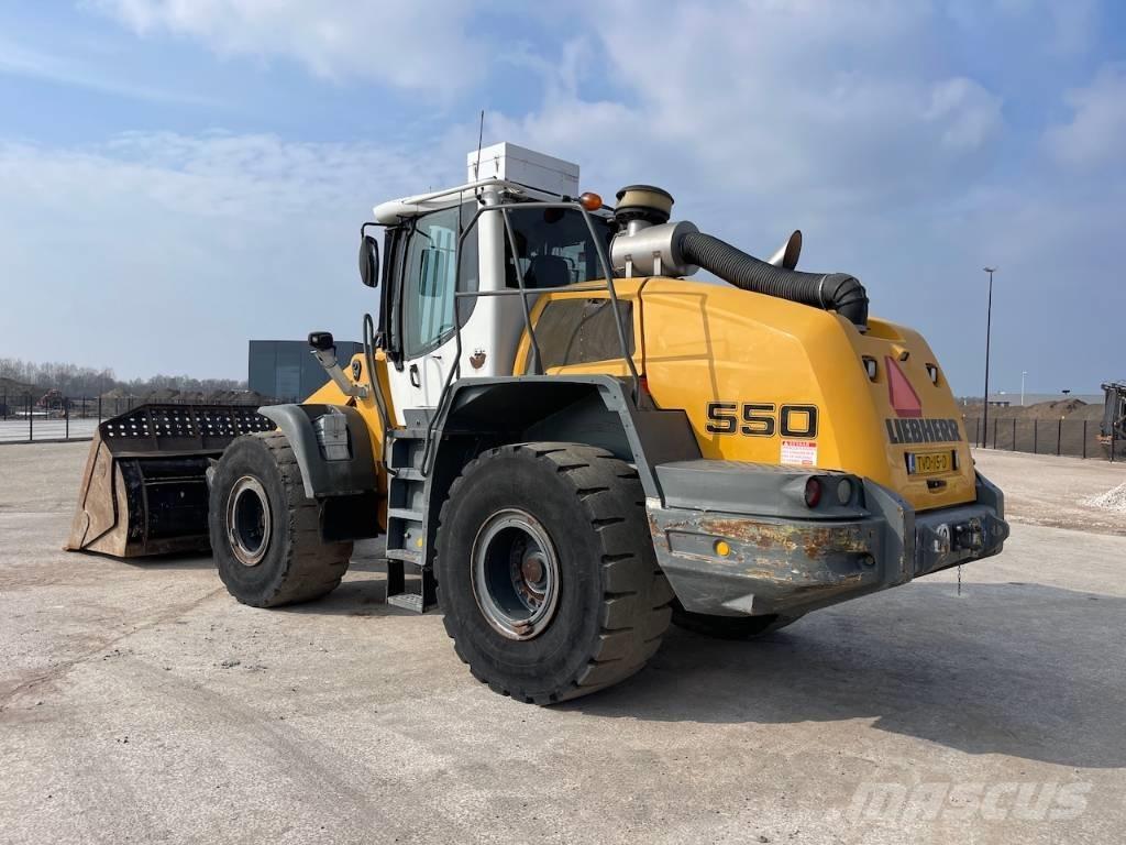 Liebherr 550 CDC + BSS Kolové nakladače