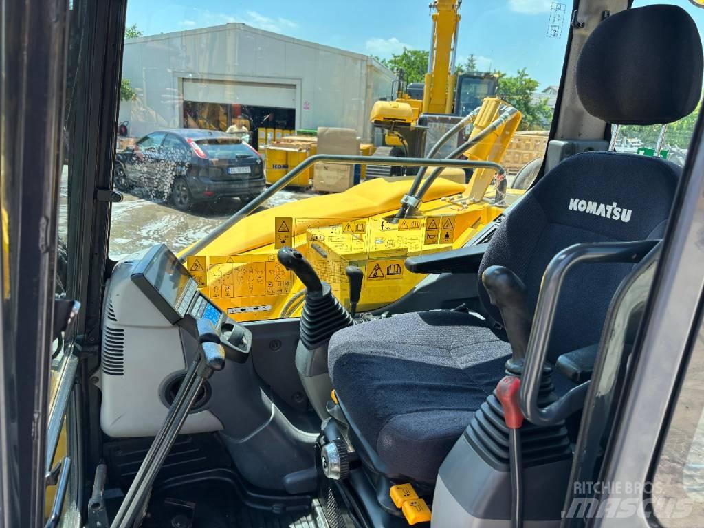 Komatsu PC88MR-10 Midi rýpadla 7t - 12t