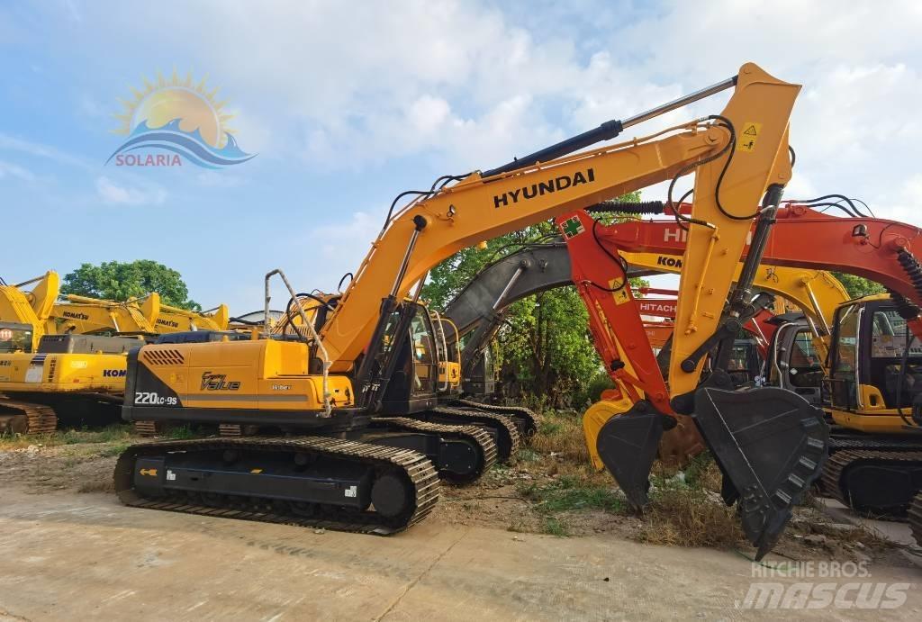 Hyundai R220LC-9S Pásová rýpadla