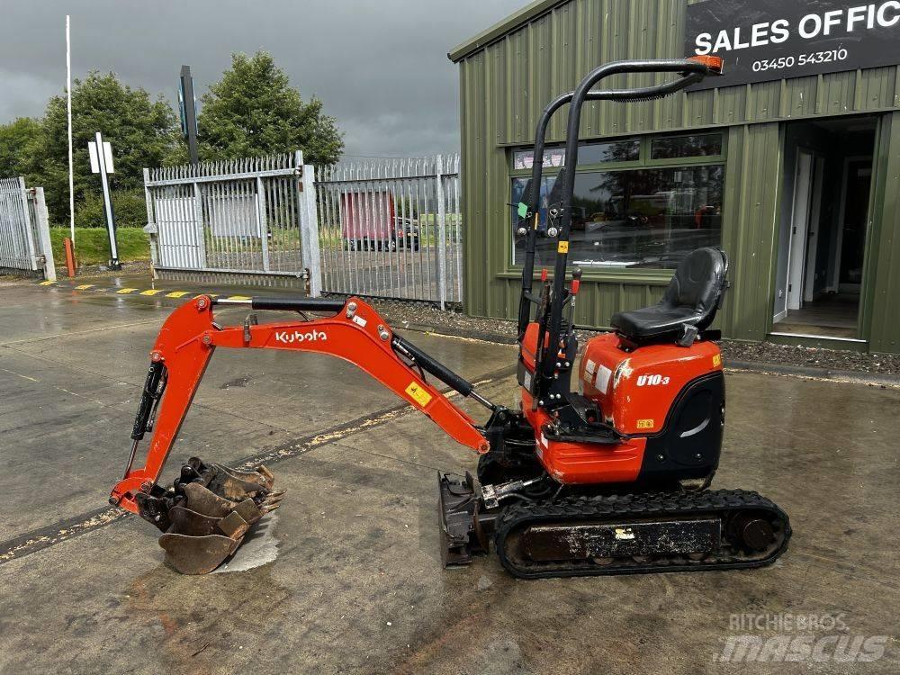 Kubota U 10-3 Mini rýpadla < 7t