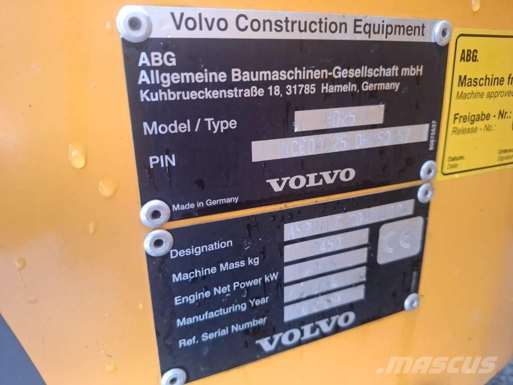 Volvo DD 25 Tandemové válce