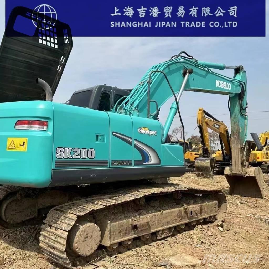Kobelco SK 200 Pásová rýpadla