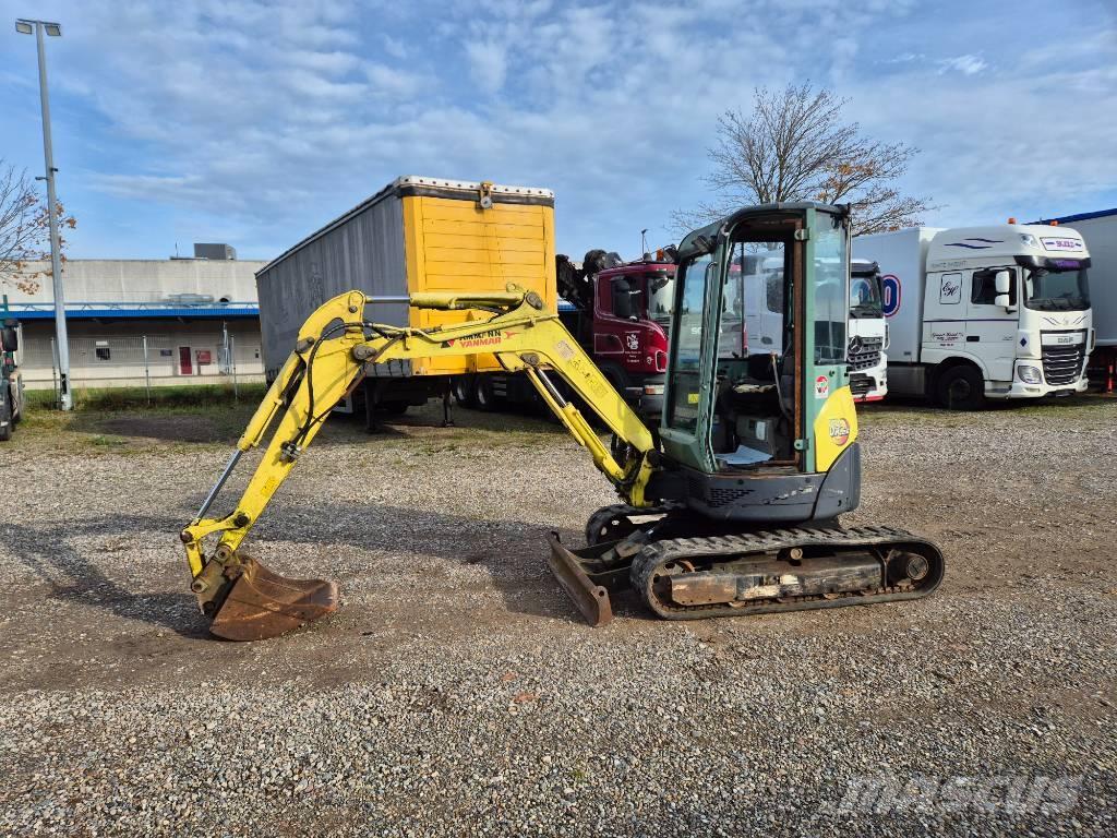 Yanmar Vio 25 Mini rýpadla < 7t
