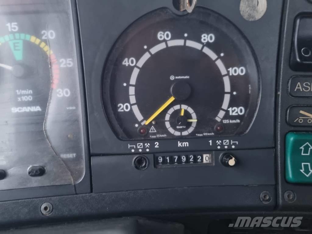 Scania R 143 HL Hákový nosič kontejnerů