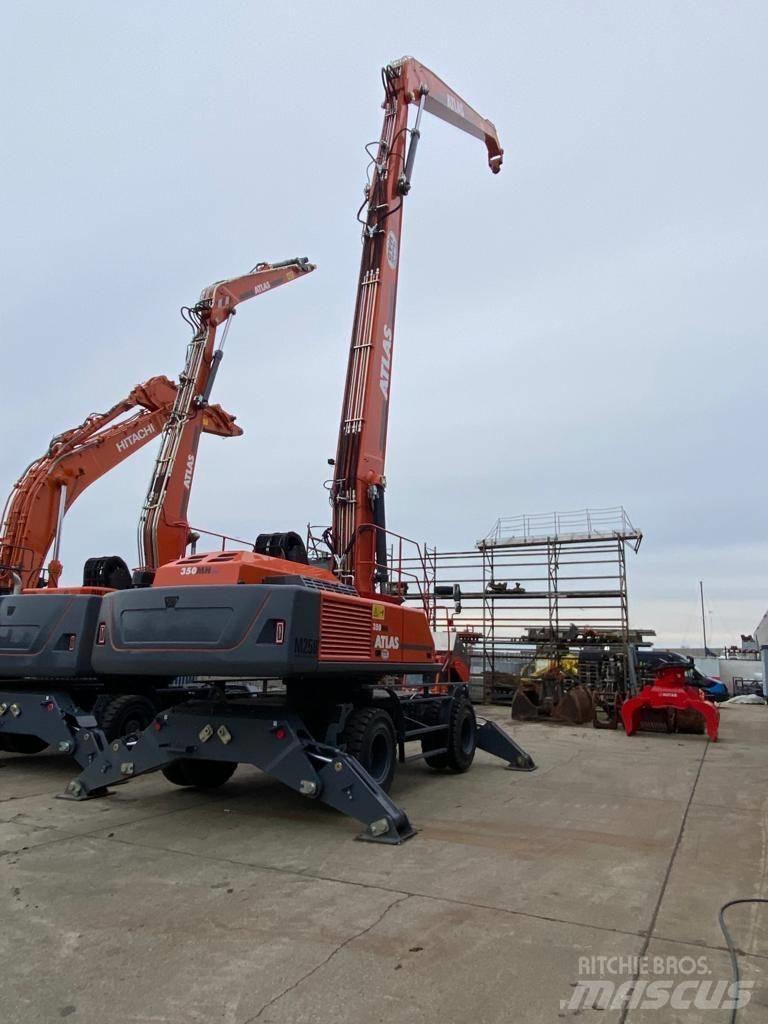 Atlas 350 MH Stroje pro manipulaci s odpadem