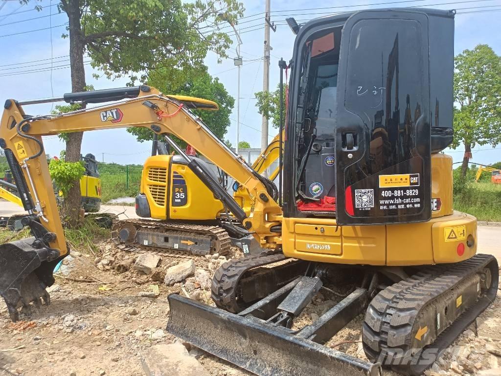 CAT 303.5 E CR Pásová rýpadla