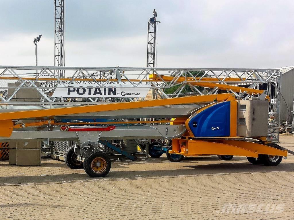 Potain IGO 21 Rychlostavitelné jeřáby