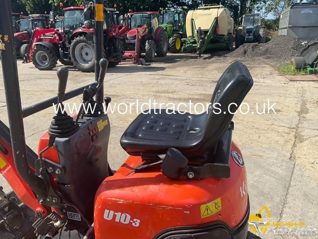 Kubota U 10-3 Mini rýpadla < 7t