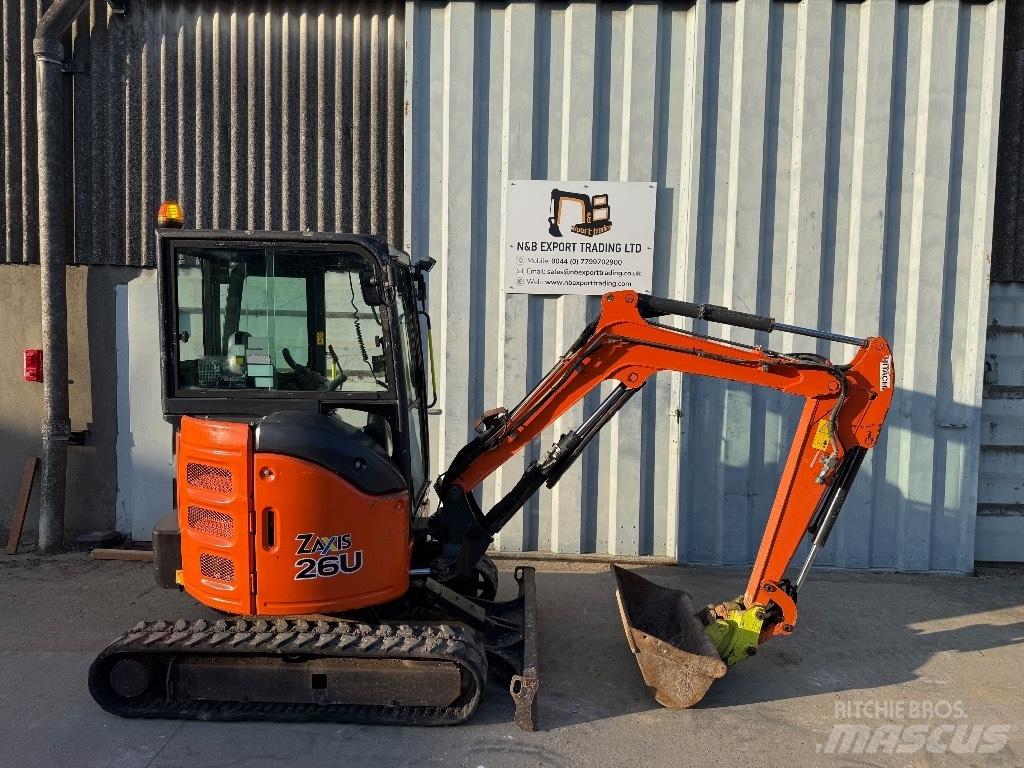 Hitachi ZX 26 Mini rýpadla < 7t