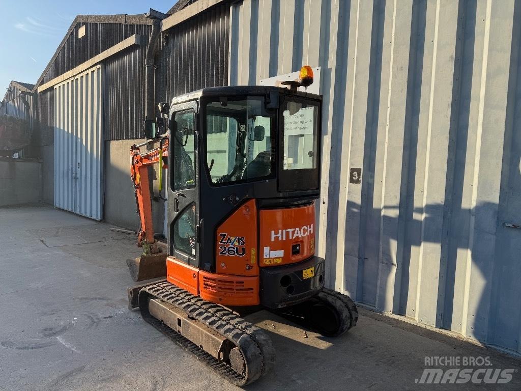 Hitachi ZX 26 Mini rýpadla < 7t
