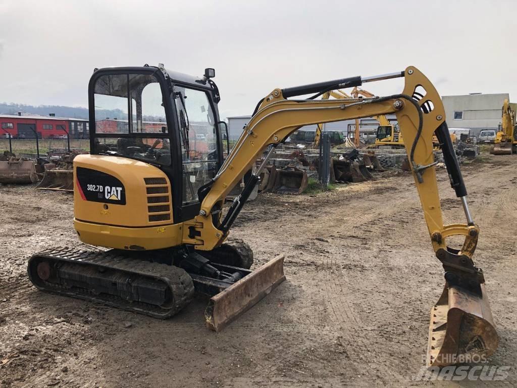 CAT 302.7 D Mini rýpadla < 7t